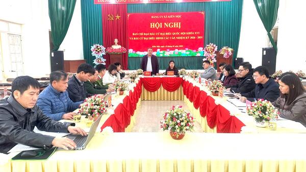 Hội nghị Ban chỉ đạo bầu cử Đại biểu Quốc hội khóa XVI và bầu cử Đại biểu HĐND các cấp nhiệm kỳ 2026- 2031