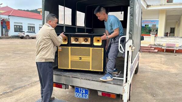 Trung tâm Dịch vụ công ích xã Kiên Mộc đẩy mạnh công tác tuyên truyền trước Tết Nguyên đán Bính Ngọ 2026