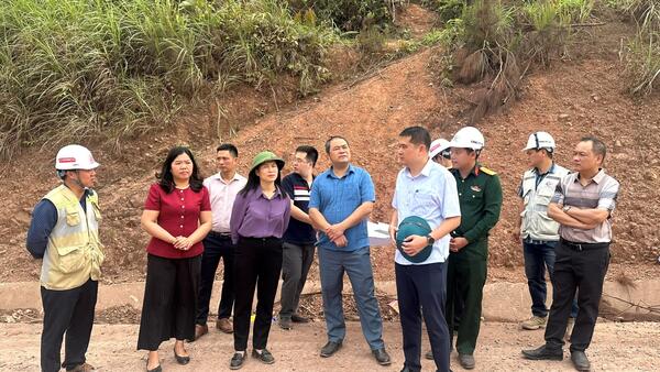 Lãnh đạo UBND tỉnh kiểm tra tiến độ thực hiện Dự án Trường Phổ thông nội trú liên cấp Tiểu học và Trung học cơ sở Kiên Mộc