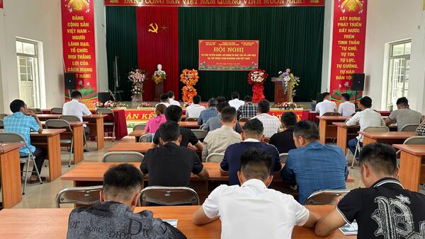 Xã Kiên Mộc tổ chức Hội nghị tư vấn tuyển dụng lao động đi đào tạo và làm việc tại Tập đoàn Than – Khoáng sản Việt Nam