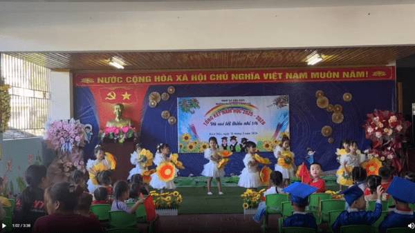 Trường Mầm Non II Bính Xá, xã Kiên Mộc tổng kết năm học 2025-2026 và Vui Tết thiếu nhi 01/06/2026