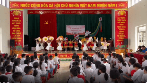 Trường Phổ thông dân tộc bán trú Tiểu học I Kiên Mộc: Tổ chức Lễ tổng kết năm học 2025-2026