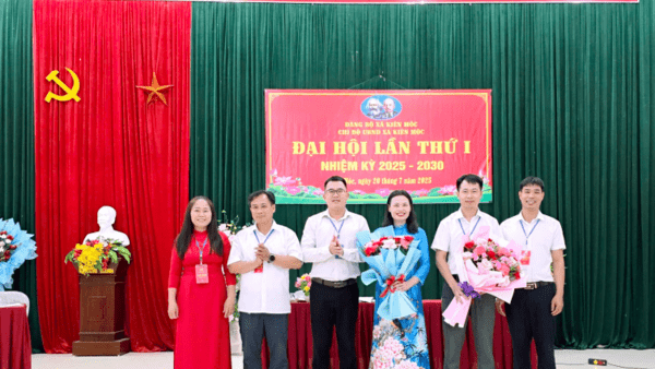 Đại hội Chi bộ Uỷ ban nhân dân xã Kiên Mộc lần thứ I, nhiệm kỳ 2025 - 2030